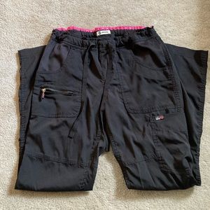 Koi Lite Black Scrub Pants - Petite XS SECOND PAIR